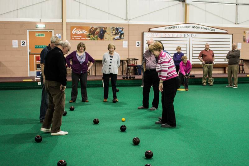 Indoor Bowling Rotary Club of Inverness